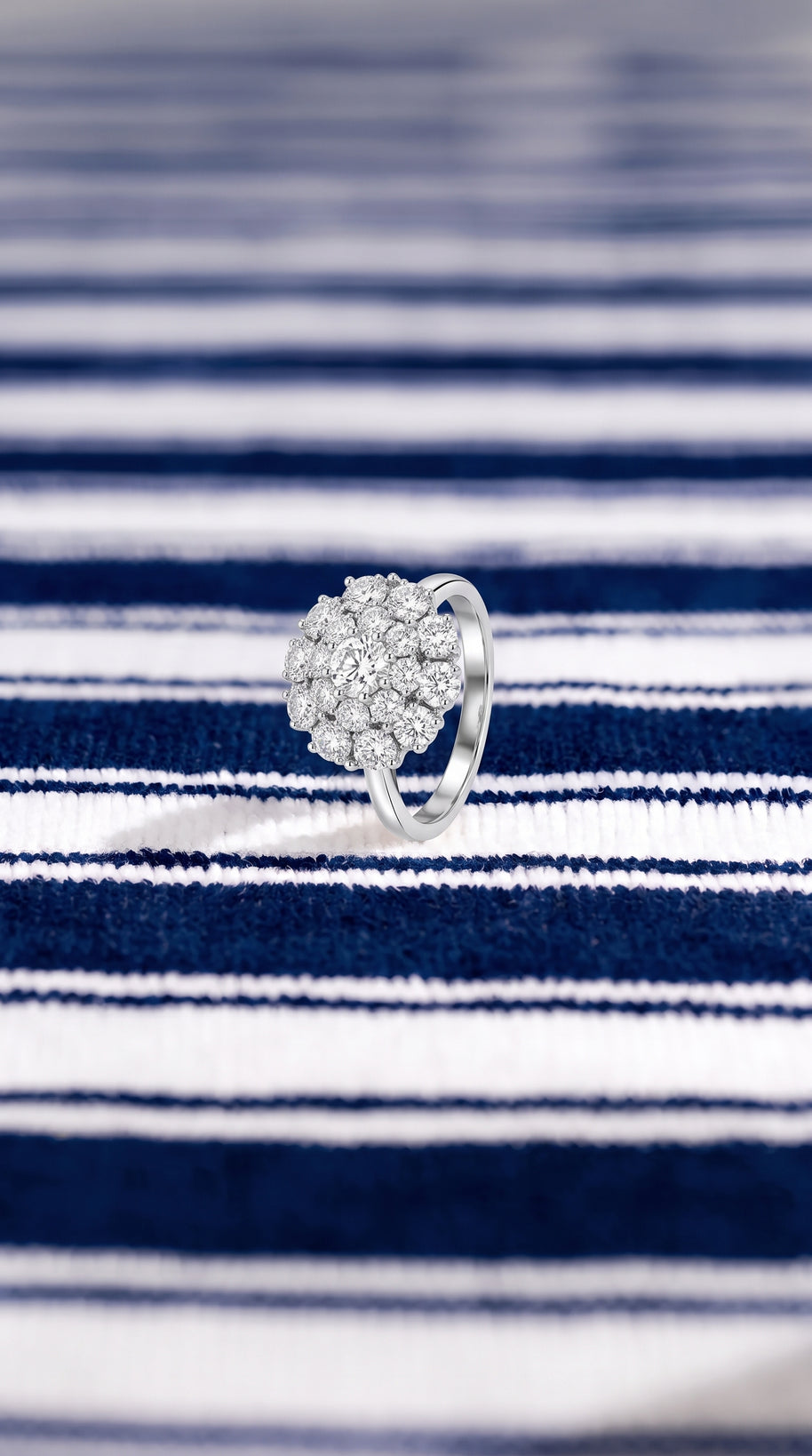 Anillo Diamante de Ravello