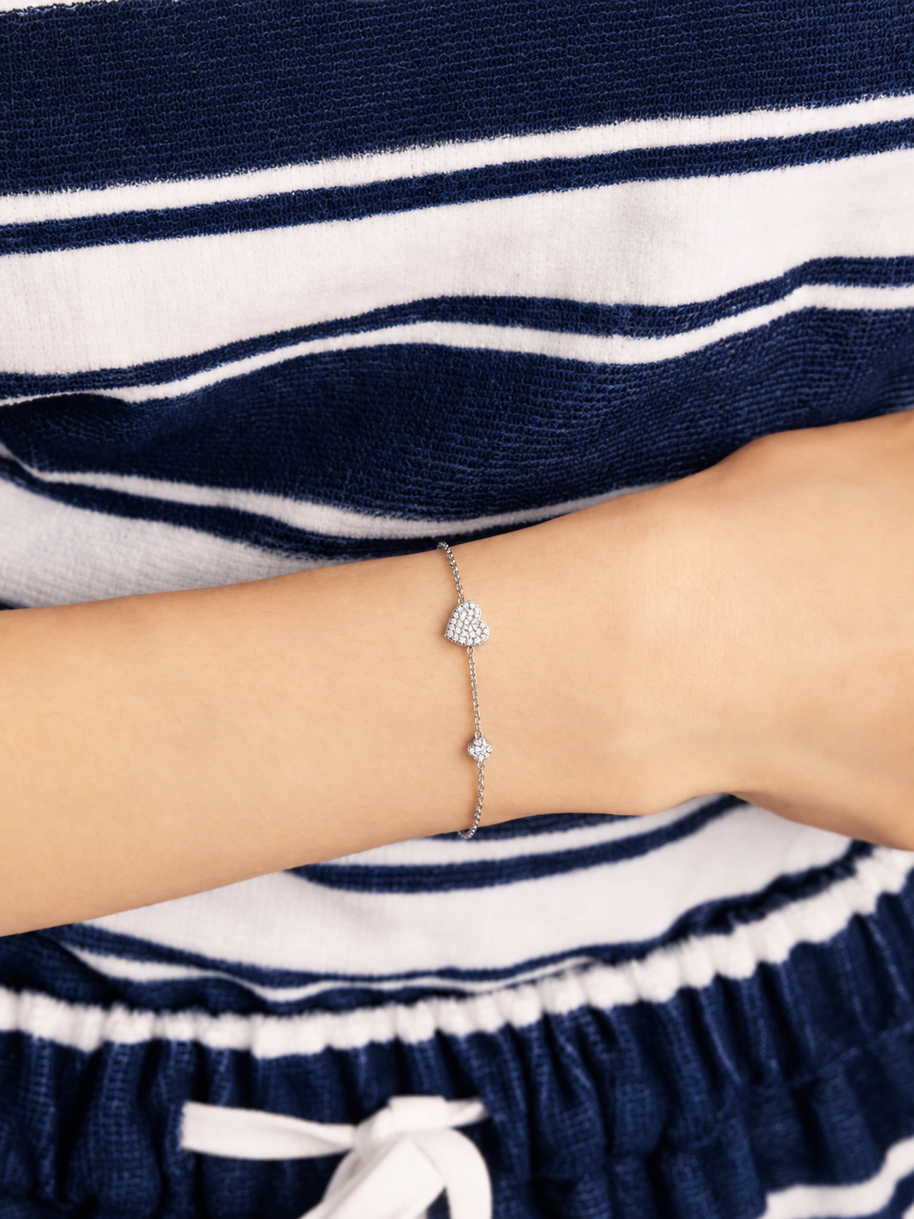 Pulsera Corazón de Espuma