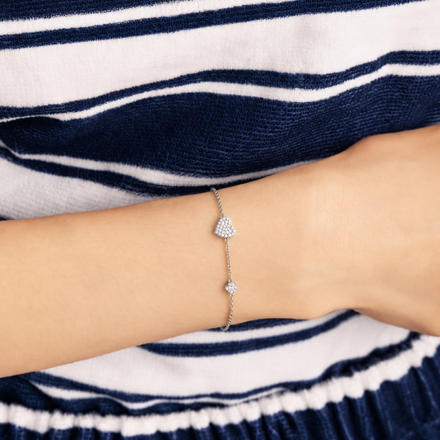 Pulsera Corazón de Espuma