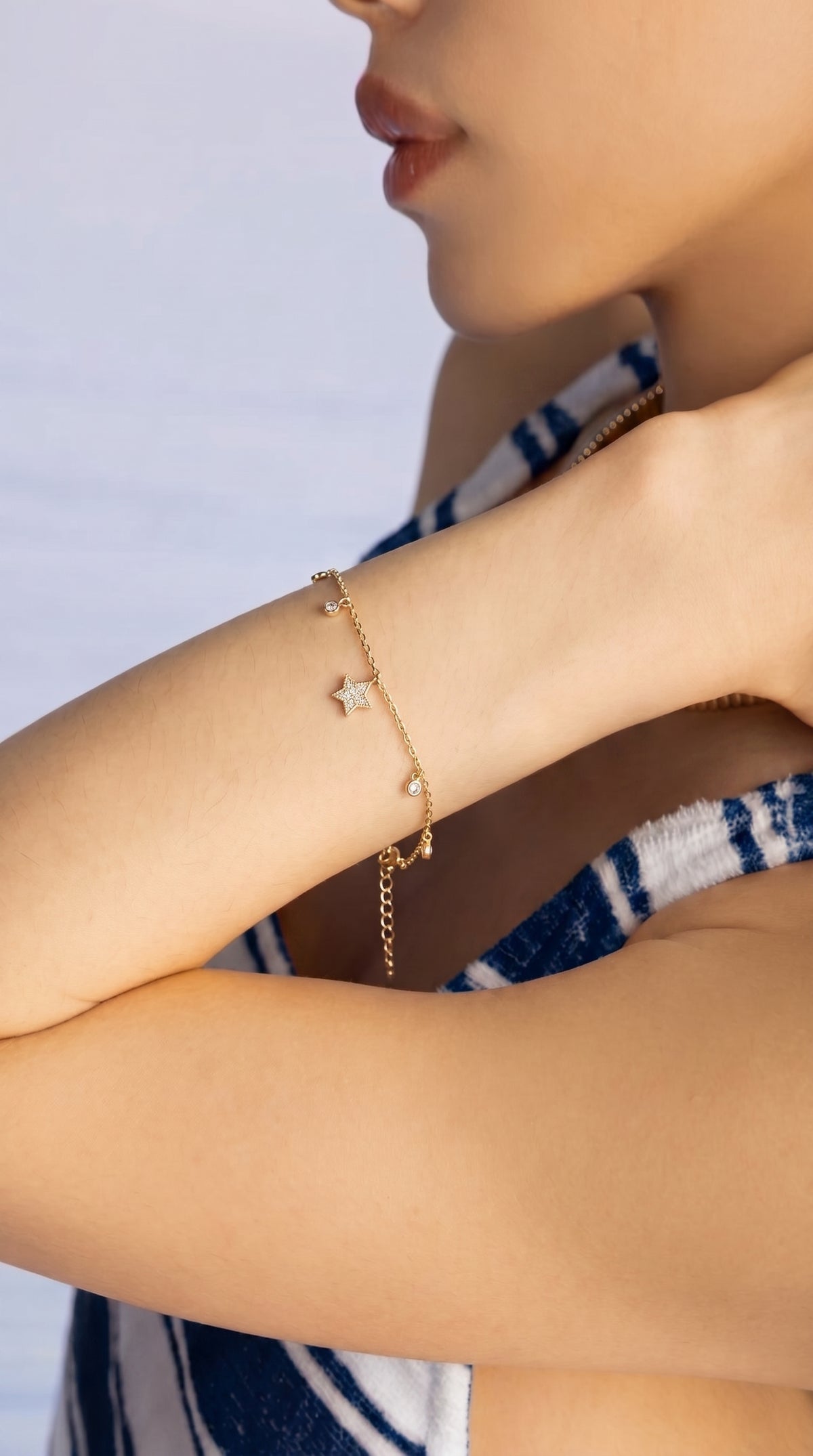 Pulsera Estrella y Destellos