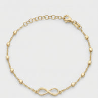 Pulsera Infinito Dorado