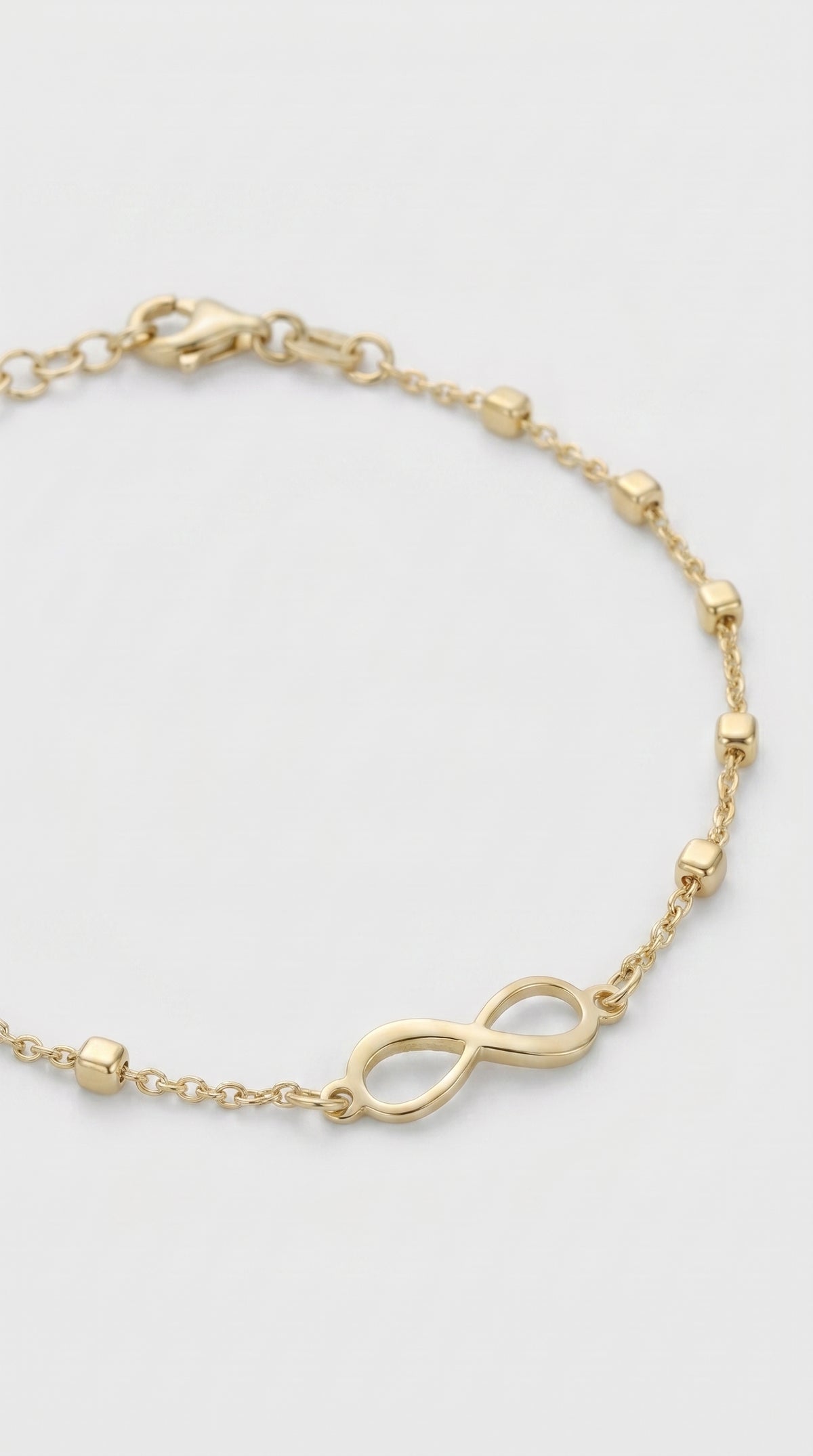 Pulsera Infinito Dorado