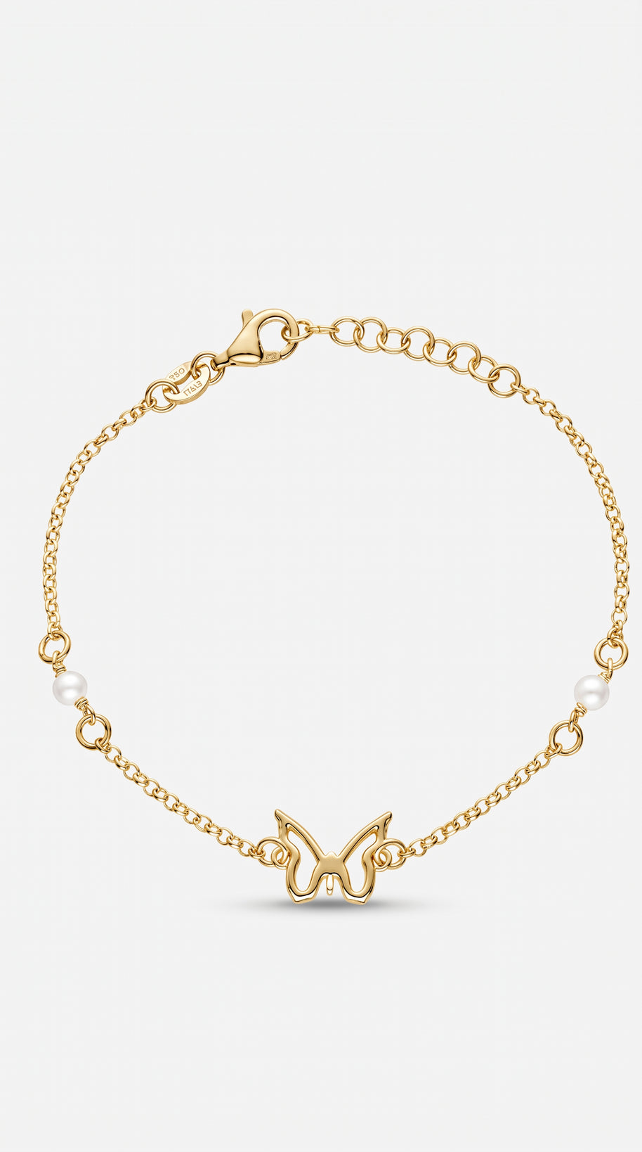 Pulsera Mariposa de Perlas
