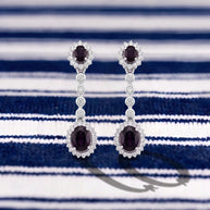 Pendientes Zafiro Éclat