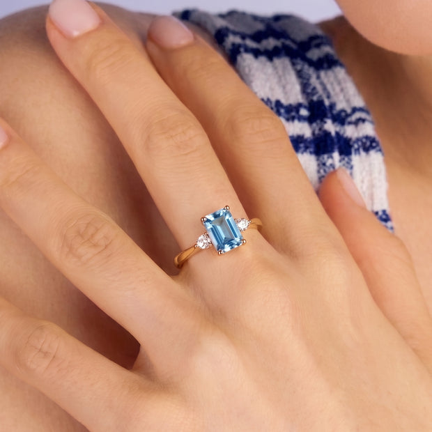 Anillo Azul Real