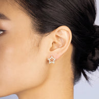 Pendientes Estrella Calada