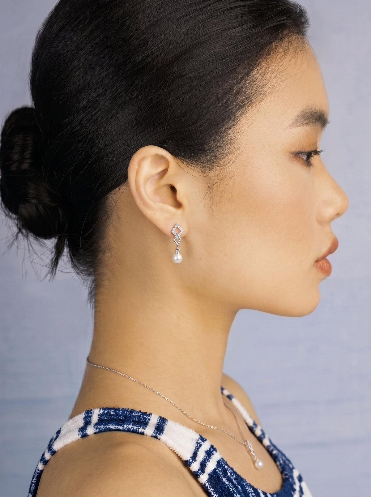 Pendientes Perla de Alborán