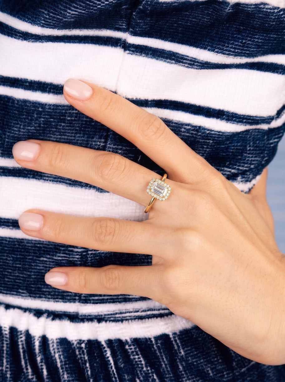 Anillo Perla de Capri