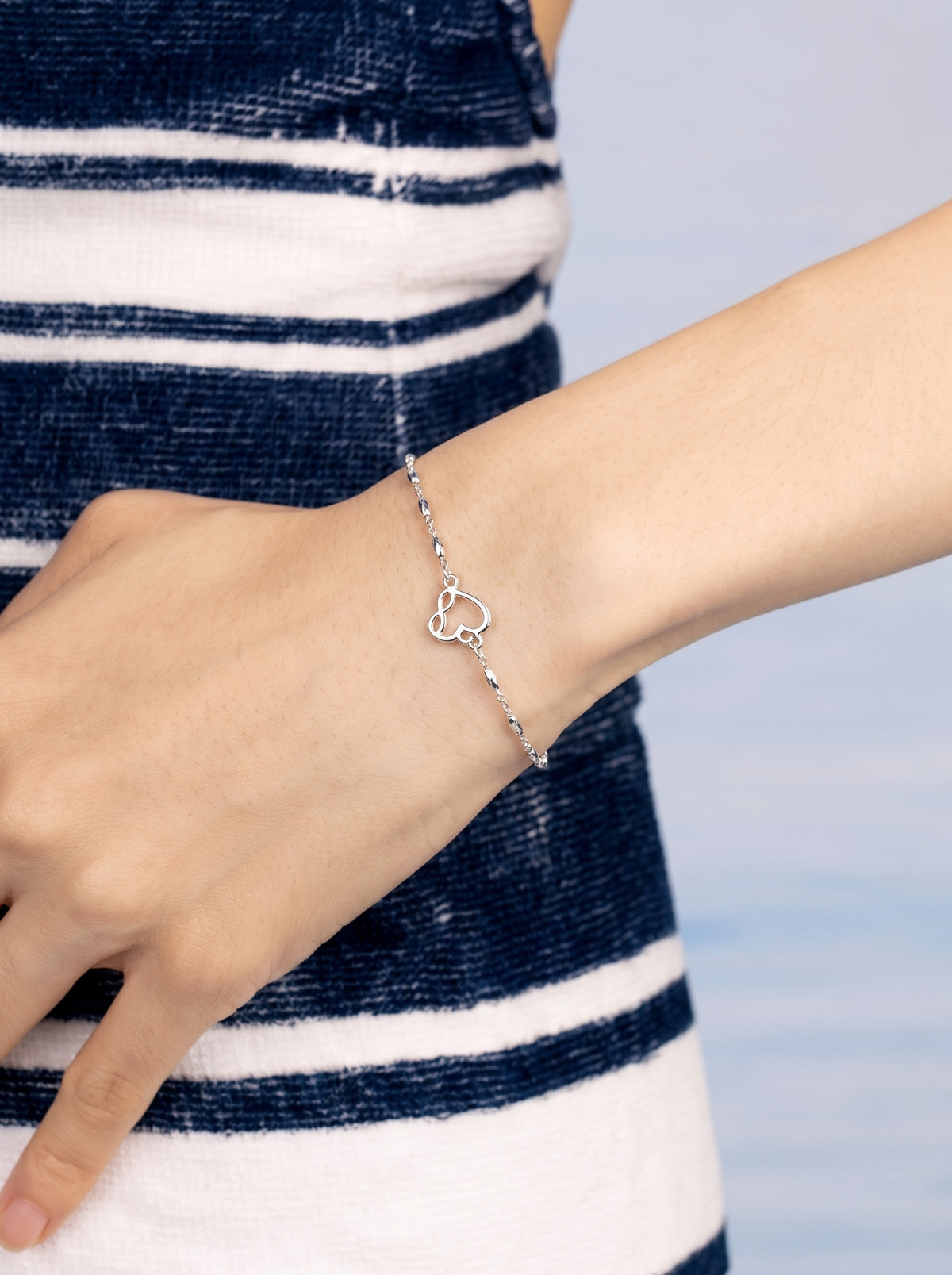 Pulsera Corazón Infinito de Begur