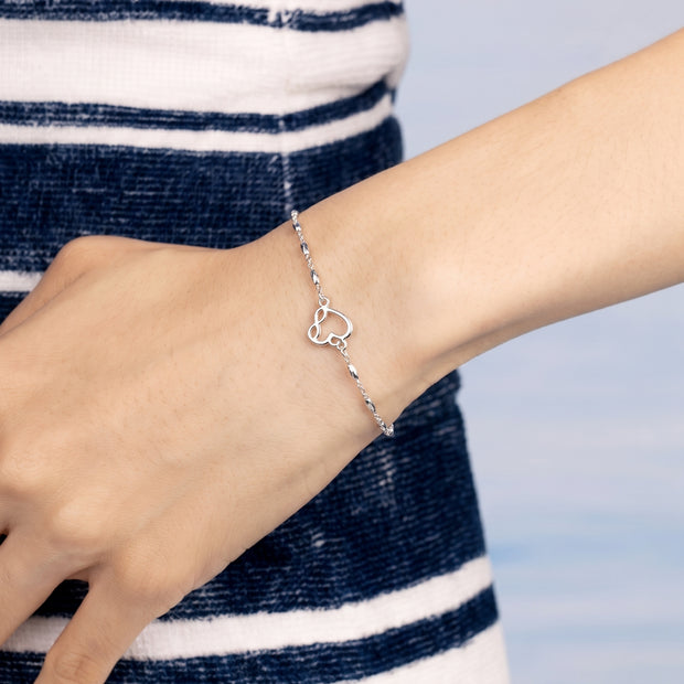 Pulsera Corazón Infinito de Begur