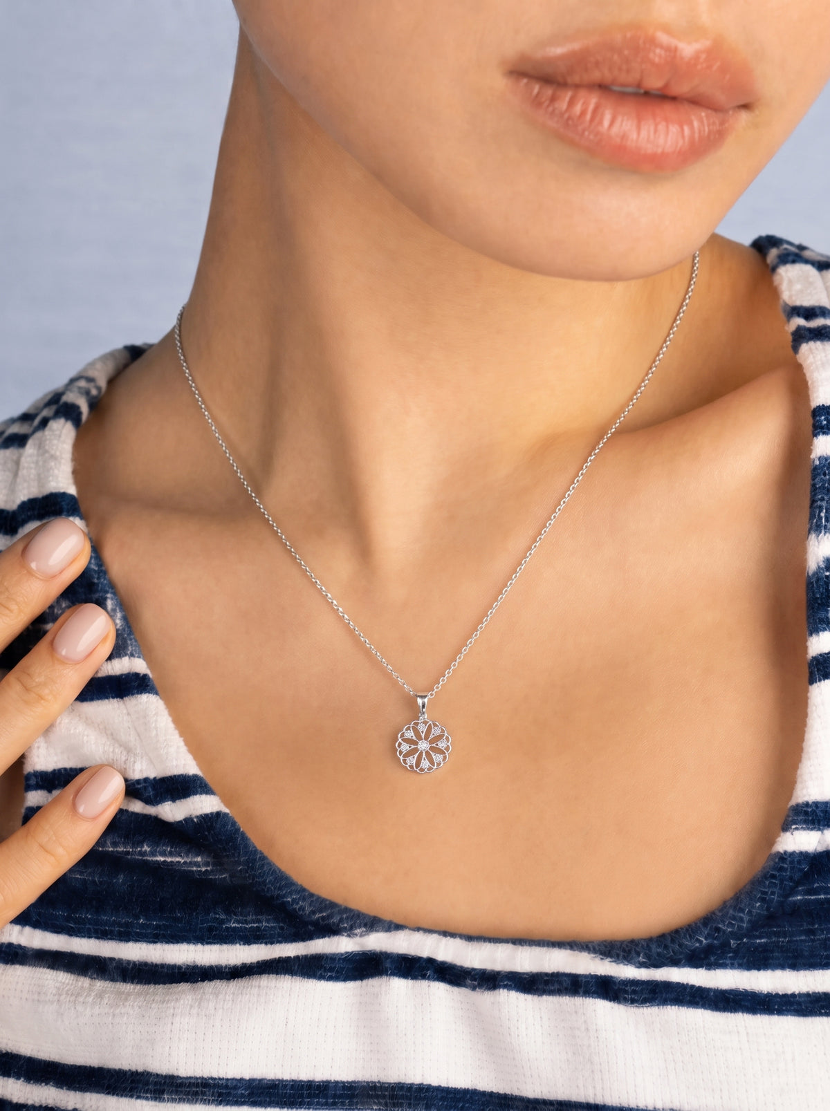 Collar Flor de Capri