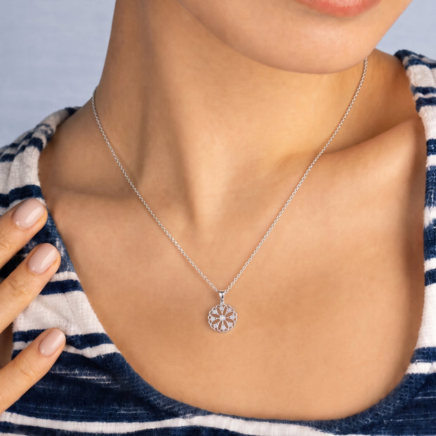 Collar Flor de Capri
