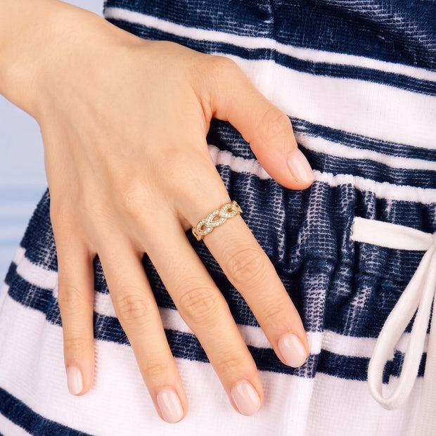 Anillo Mareas de Jávea - ORO 18K