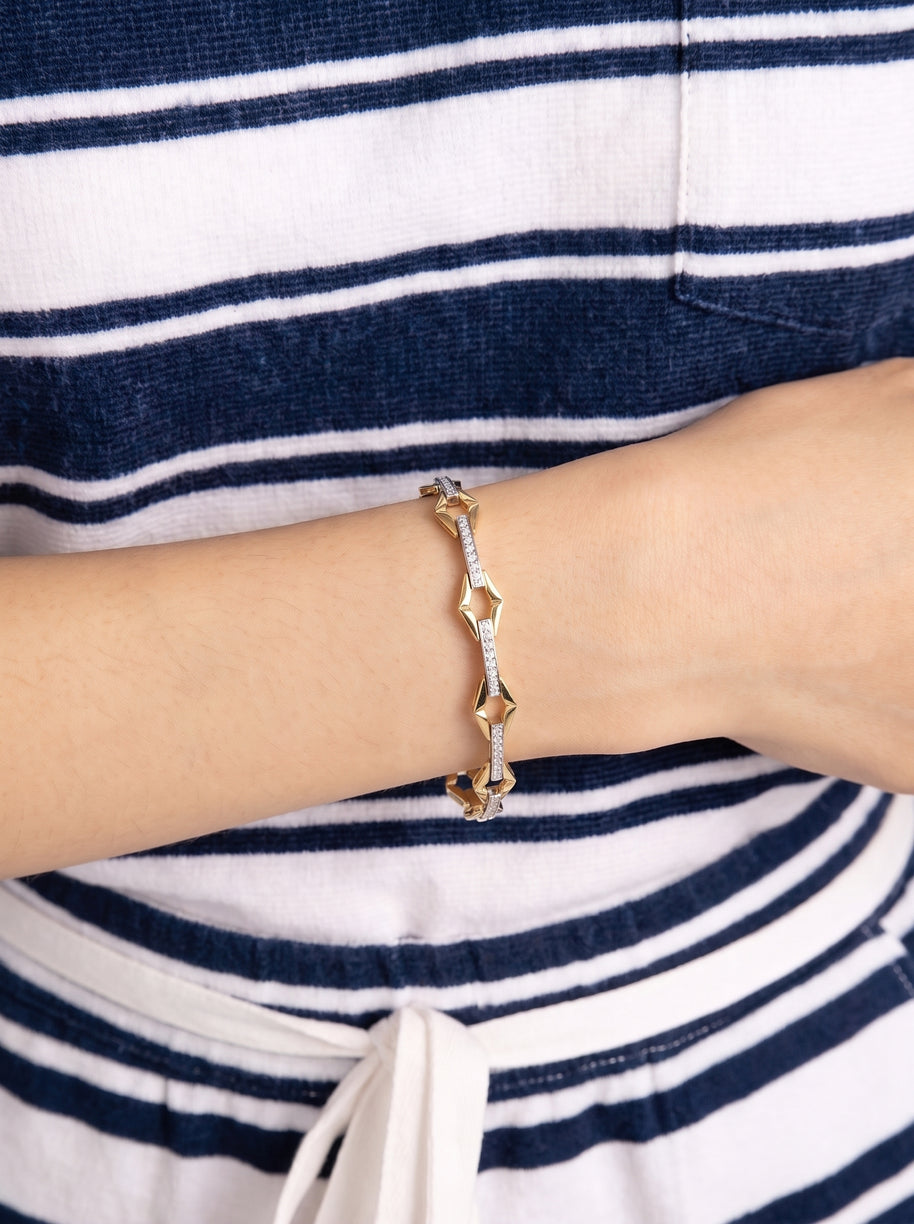 Pulsera Eclipse Dorado