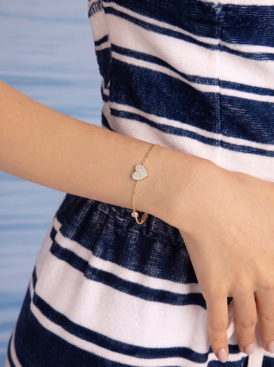 Pulsera Corazón Real