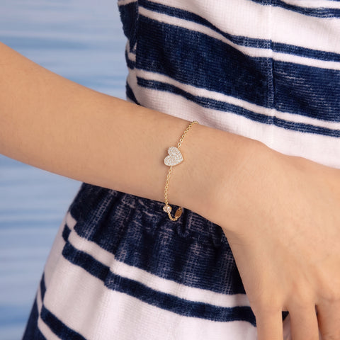 Pulsera Corazón Real