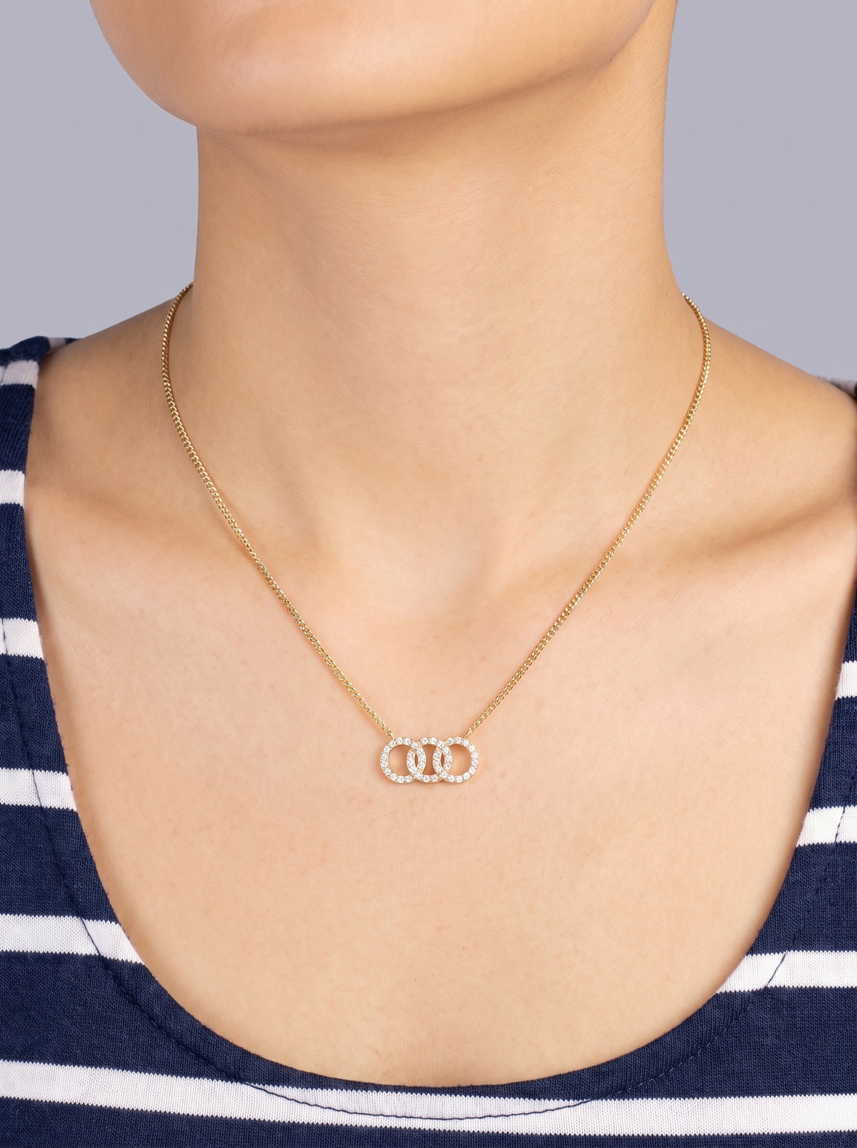 Collar Trilogía Dorada - ORO 18K