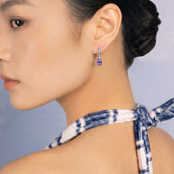Pendientes Violeta de Ibiza