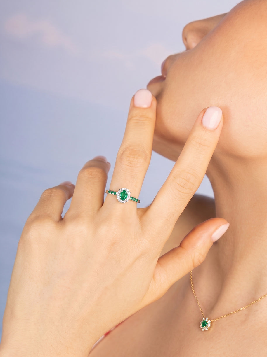 Anillo Esmeralda de Ischia