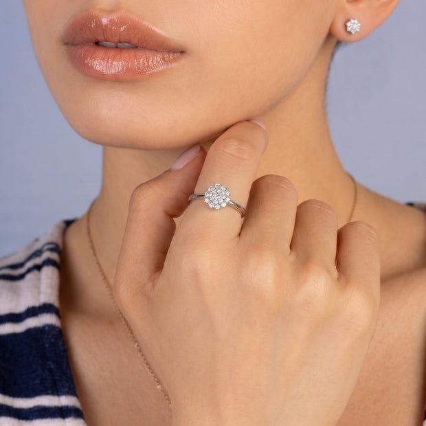 Anillo Diamante de Ravello