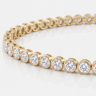 Pulsera Riviera Dorada - ORO 18K