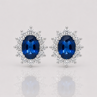Pendientes Zafiro de Cannes