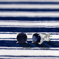 Pendientes Azul Profundo